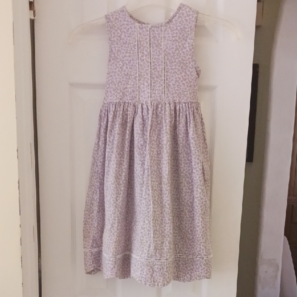 Laura Ashley Lilac Floral Cotton Sundress